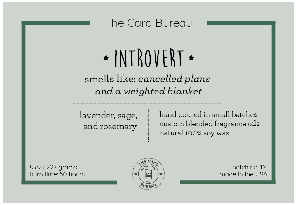 Introvert Candle