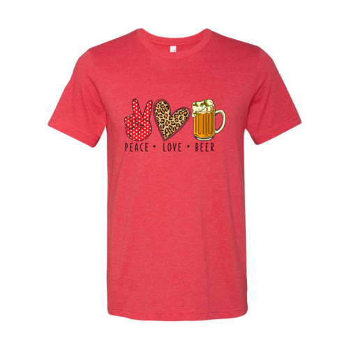 Peace Love Beer Shirt