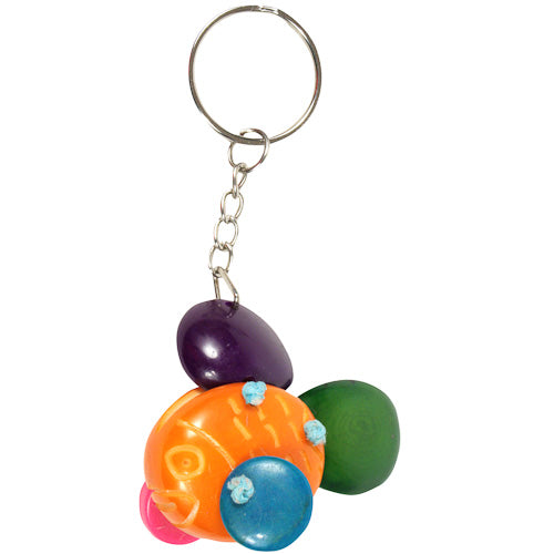 Tagua Nut Key Chain - Fish