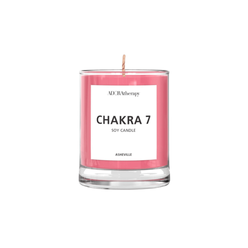 Crown Chakra Meditation Candle