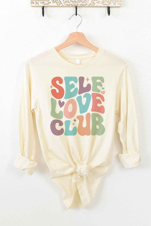 SELF LOVE CLUB LONG SLEEVE TEE