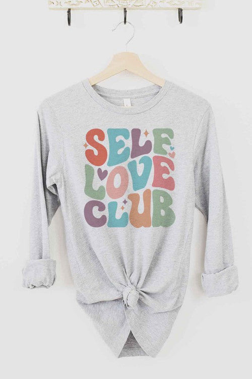 SELF LOVE CLUB LONG SLEEVE TEE