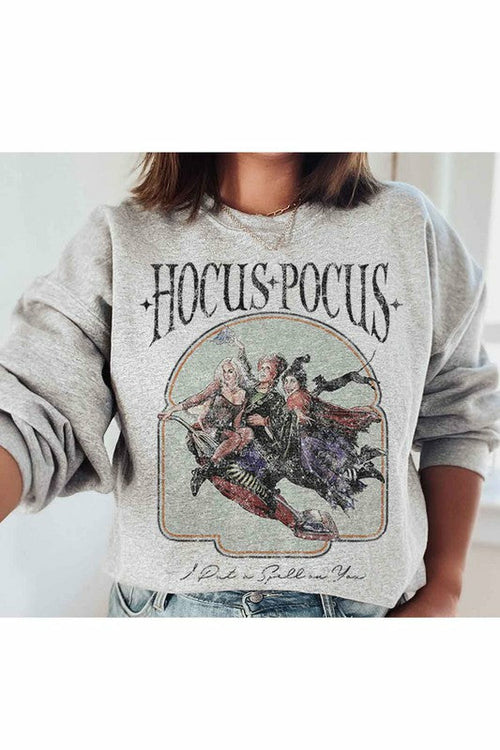 HOCUS POCUS HALLOWEEN GRAPHIC SWEATSHIRT