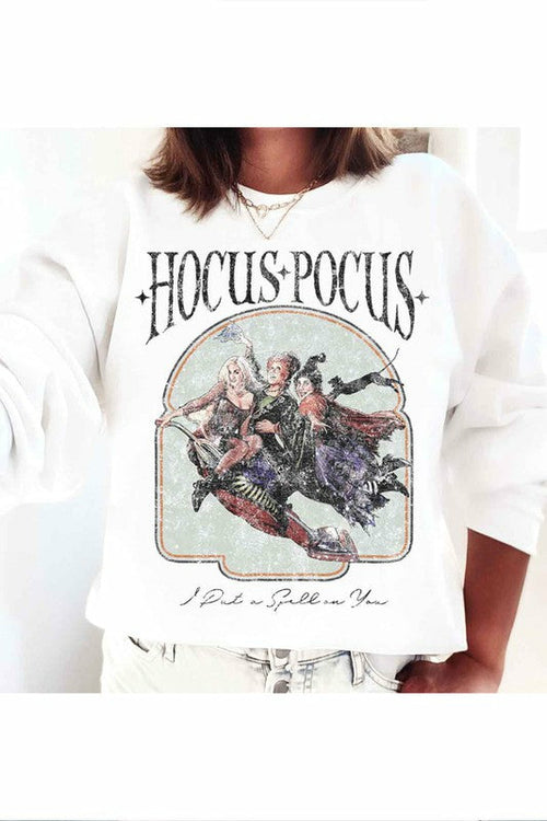 HOCUS POCUS HALLOWEEN GRAPHIC SWEATSHIRT