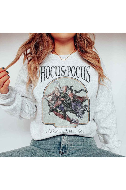 HOCUS POCUS HALLOWEEN GRAPHIC SWEATSHIRT