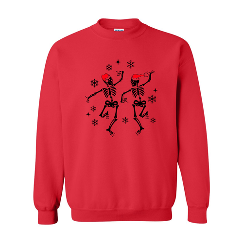 Christmas Dancing Skeleton Sweatshirt