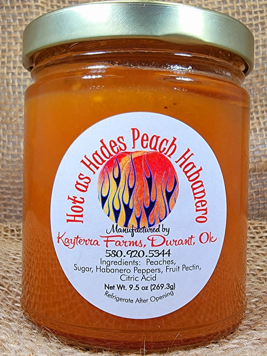 Hot as Hades Peach Habanero