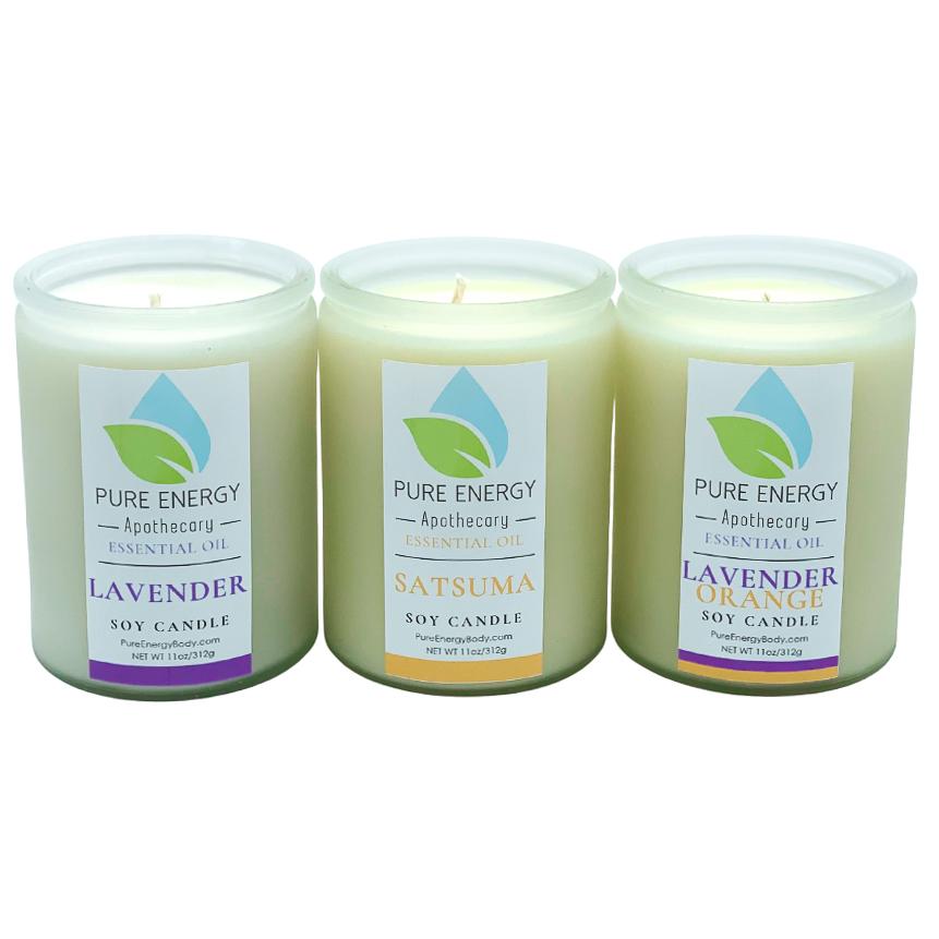 Soy Candle (Lavender Orange)