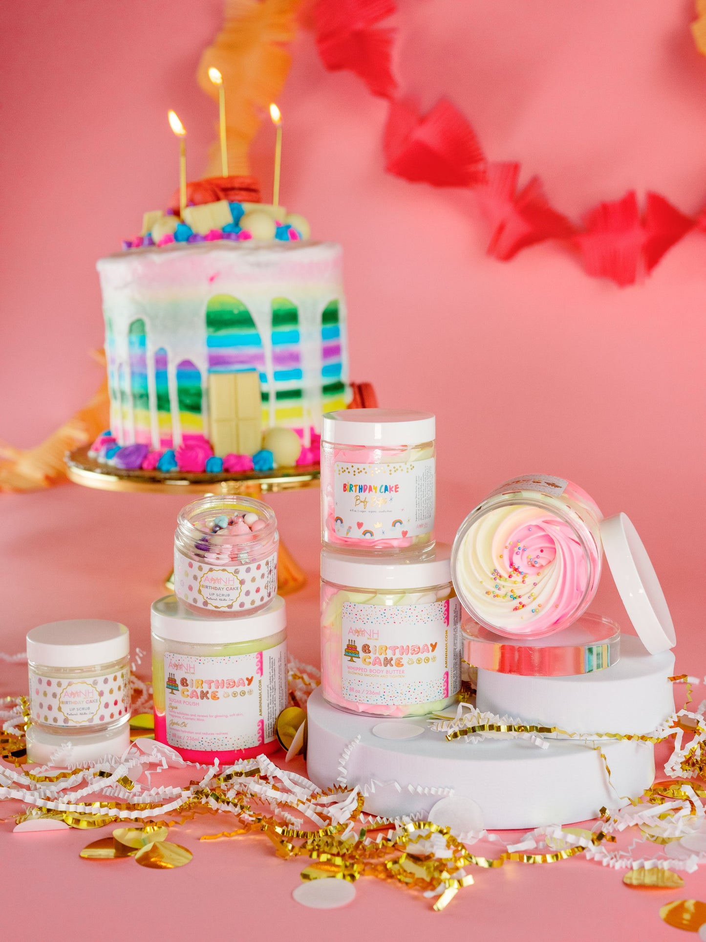 "Life of the Party" Birthday Cake Collection | Body Butter| Foaming