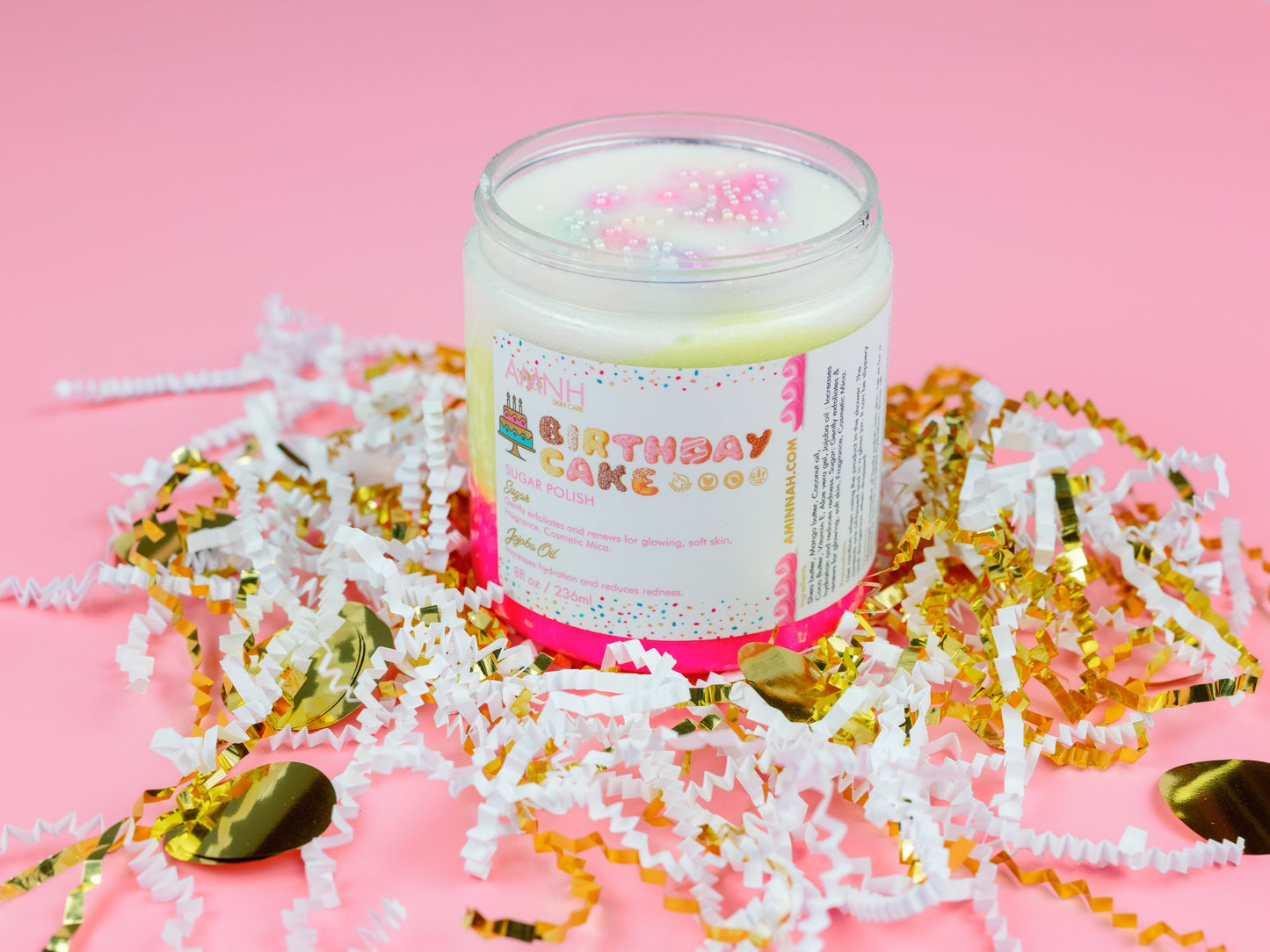 "Birthday Cake" Sugar Scrub