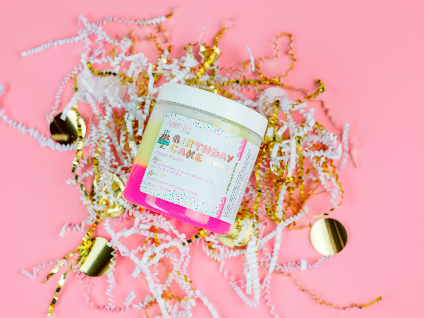 "Birthday Cake" Sugar Scrub