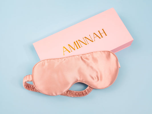 'Angels Blindfold' - 100% Mulberry Silk Sleeping Eye Mask