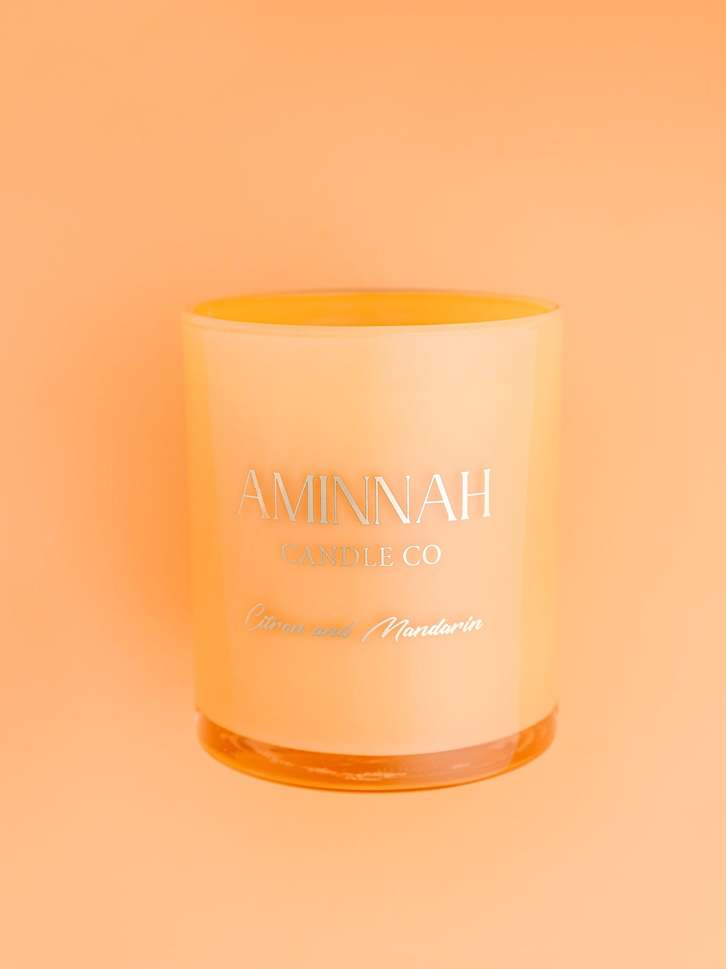 "Citron & Mandarin" Scented Candle