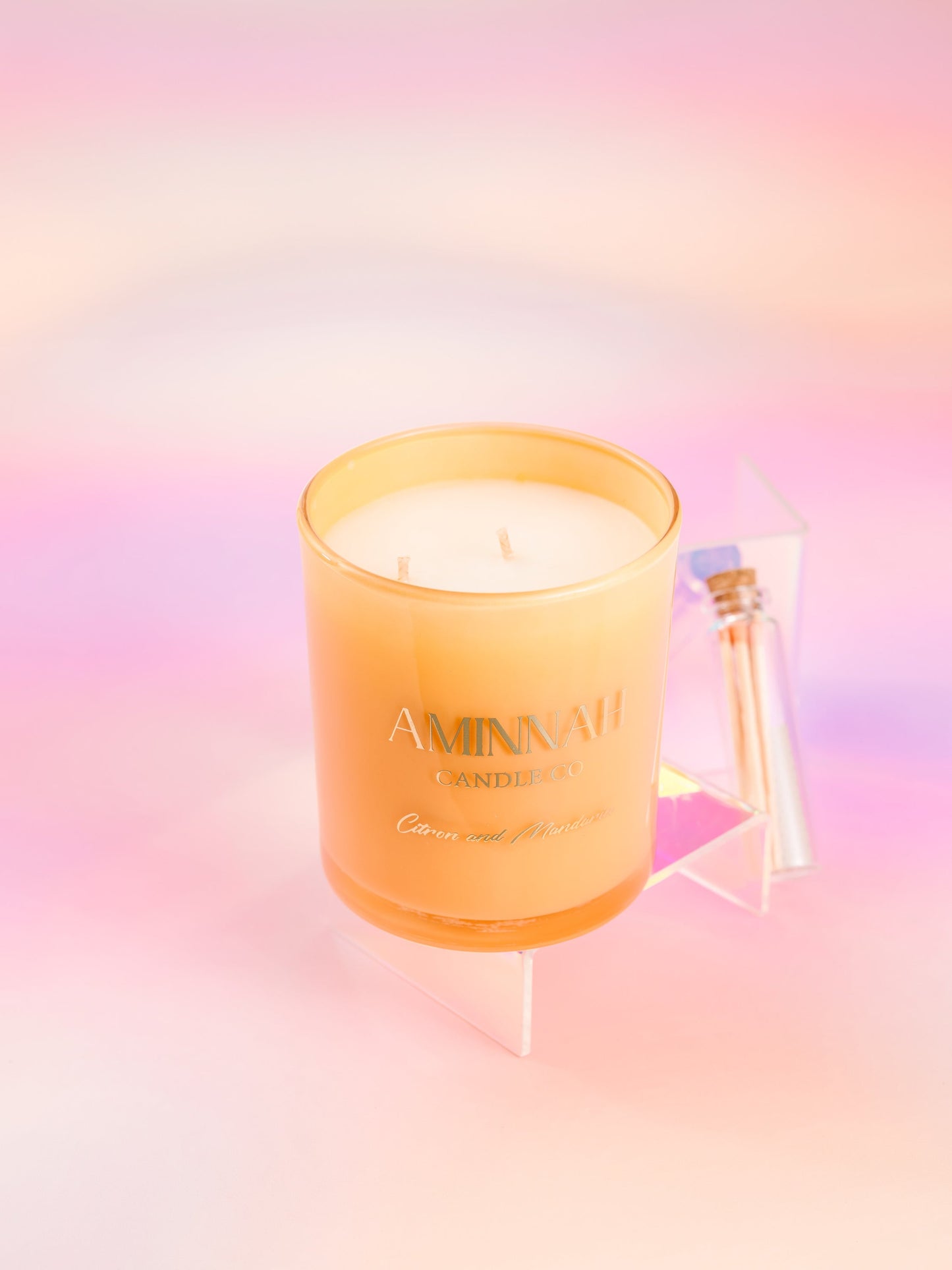 "Citron & Mandarin" Scented Candle