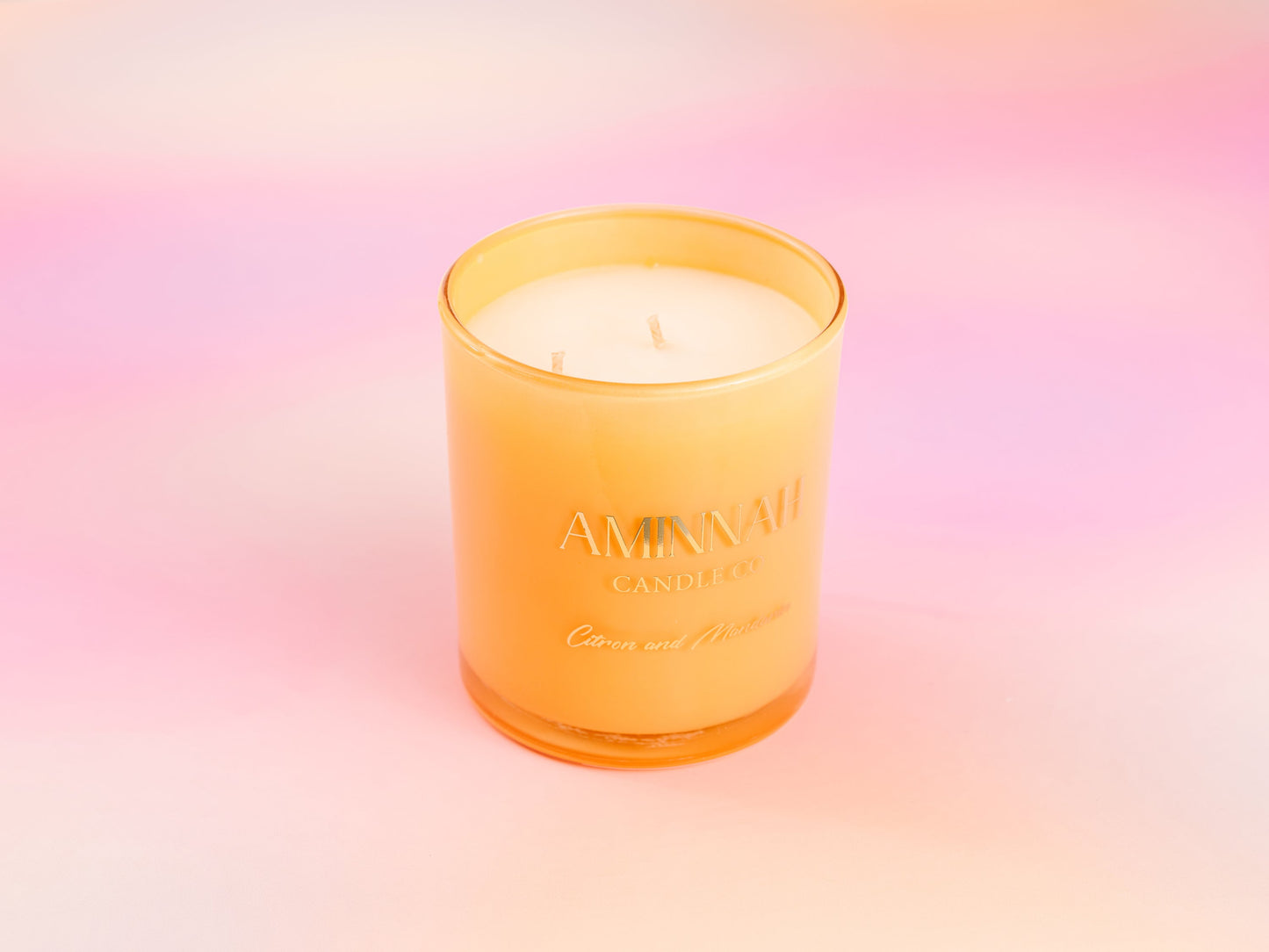 "Citron & Mandarin" Scented Candle