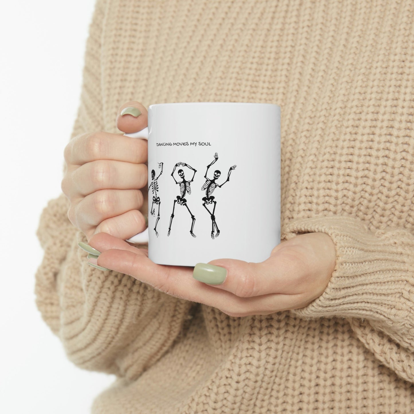 Skeletons Dancing Mug