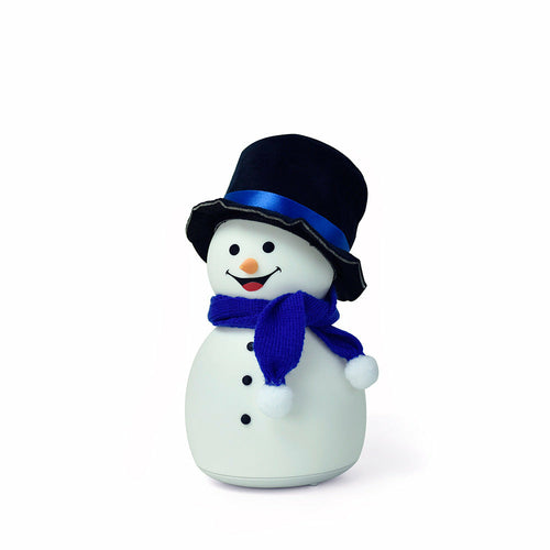 Christmas Snowman Music Night Light Rechargeable Portable