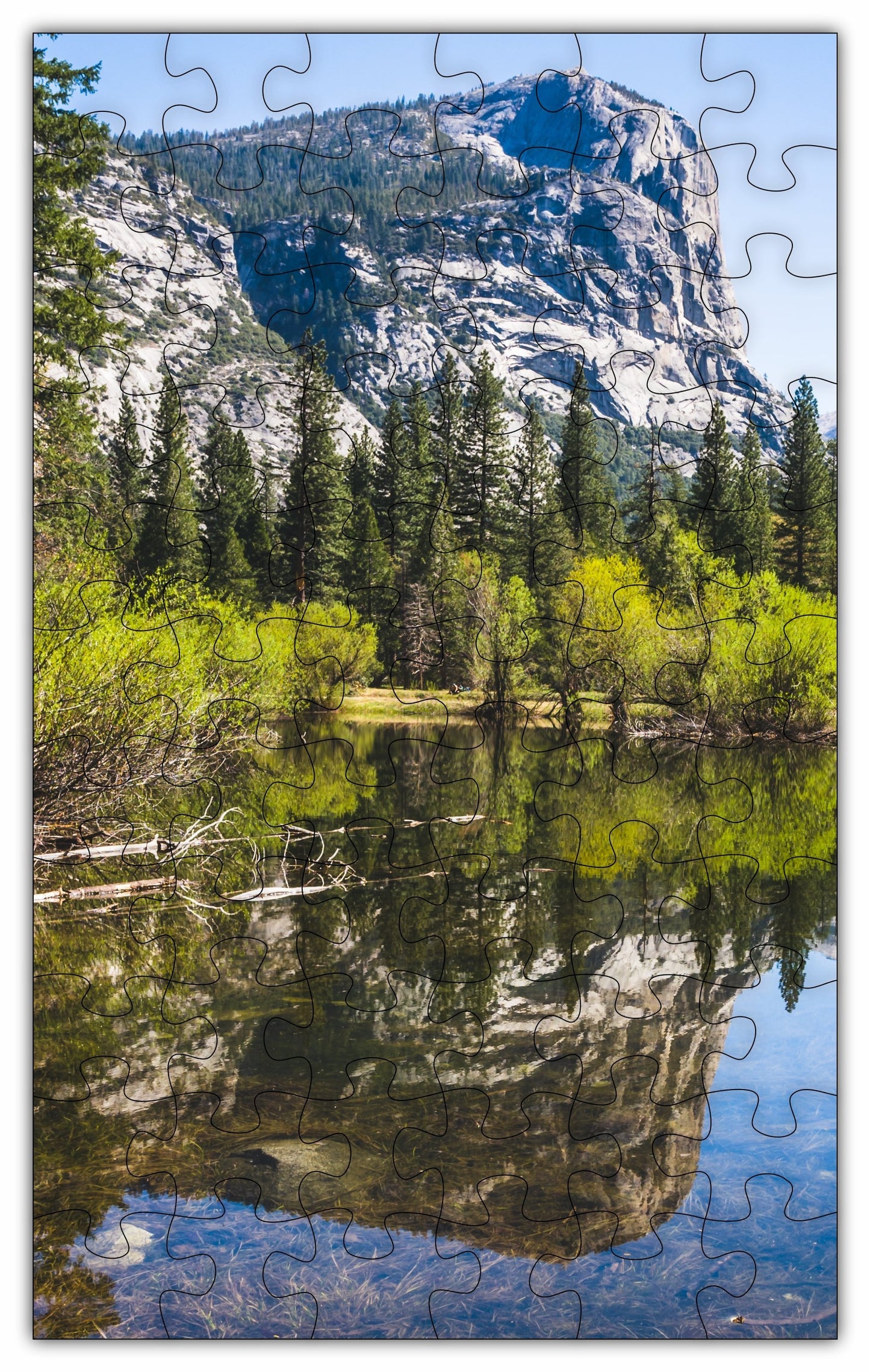 Yosemite Mirror Lake Puzzle