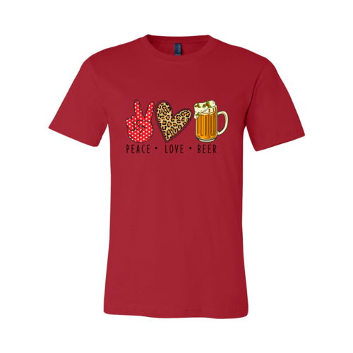 Peace Love Beer Shirt