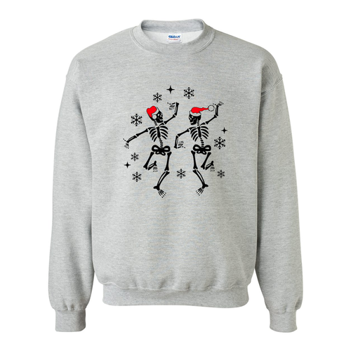 Christmas Dancing Skeleton Sweatshirt