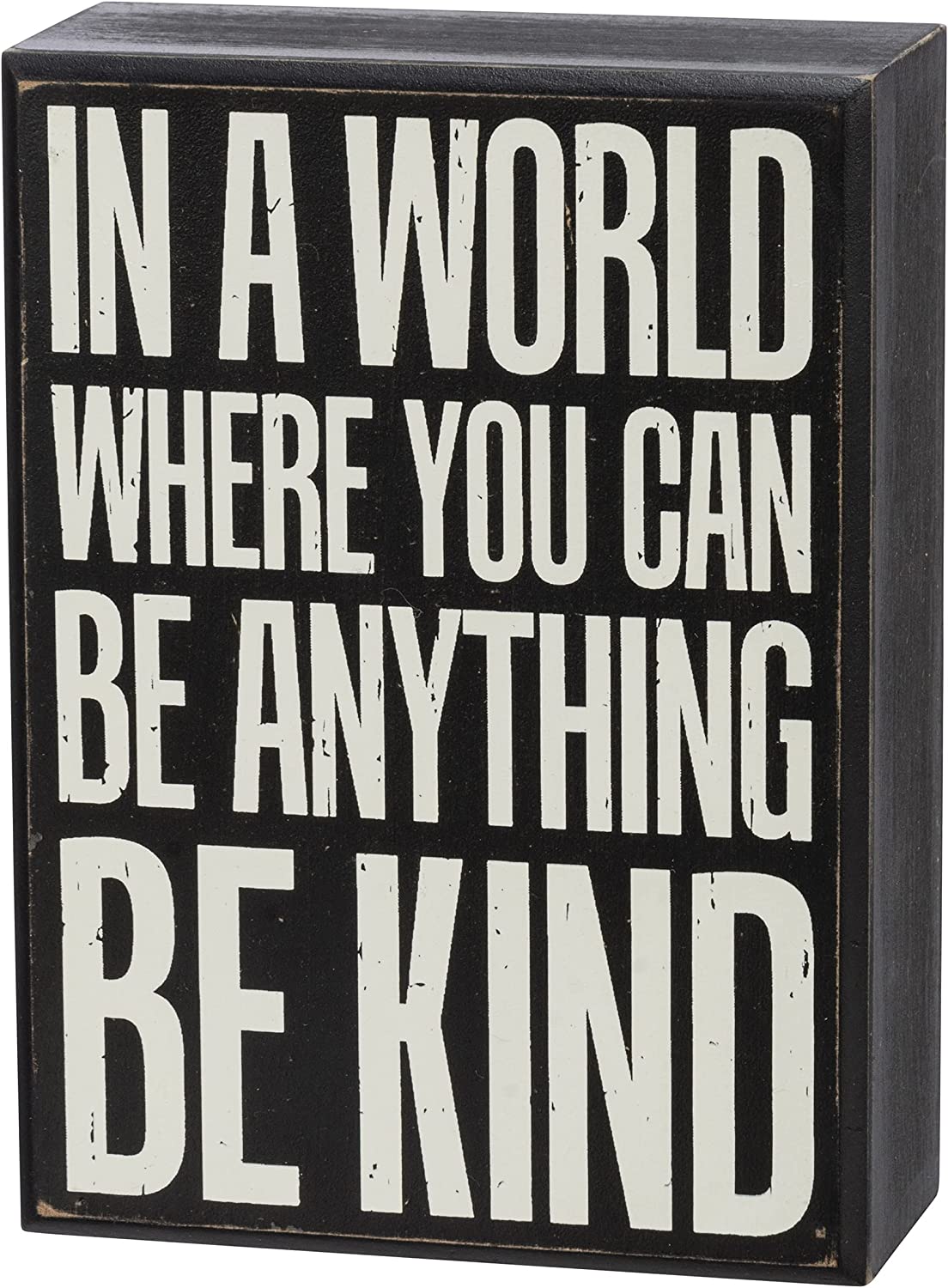 Be Kind Box Sign And Candle Giftable Set | Inspirational