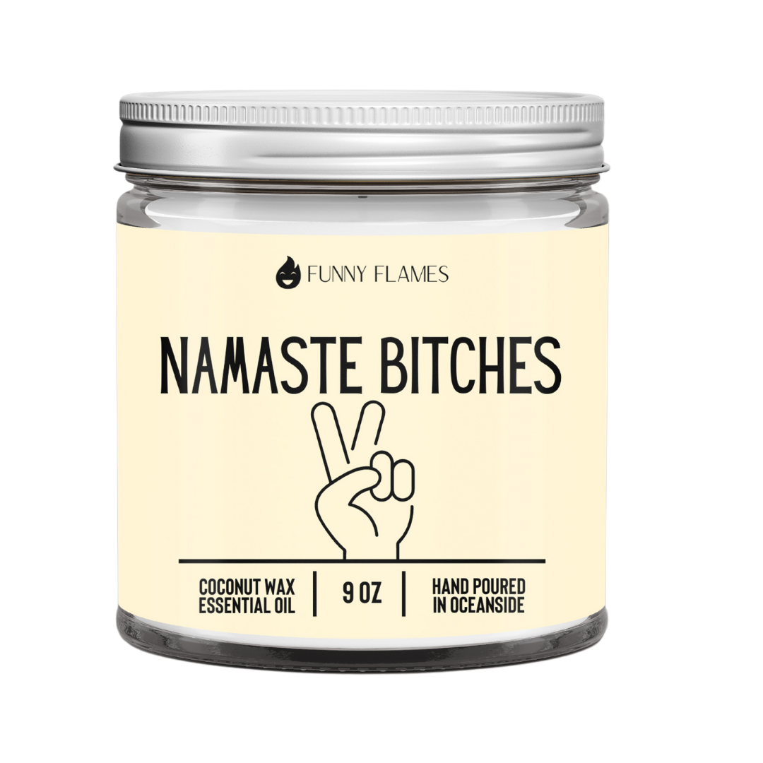 Namaste Bitches (yellow)