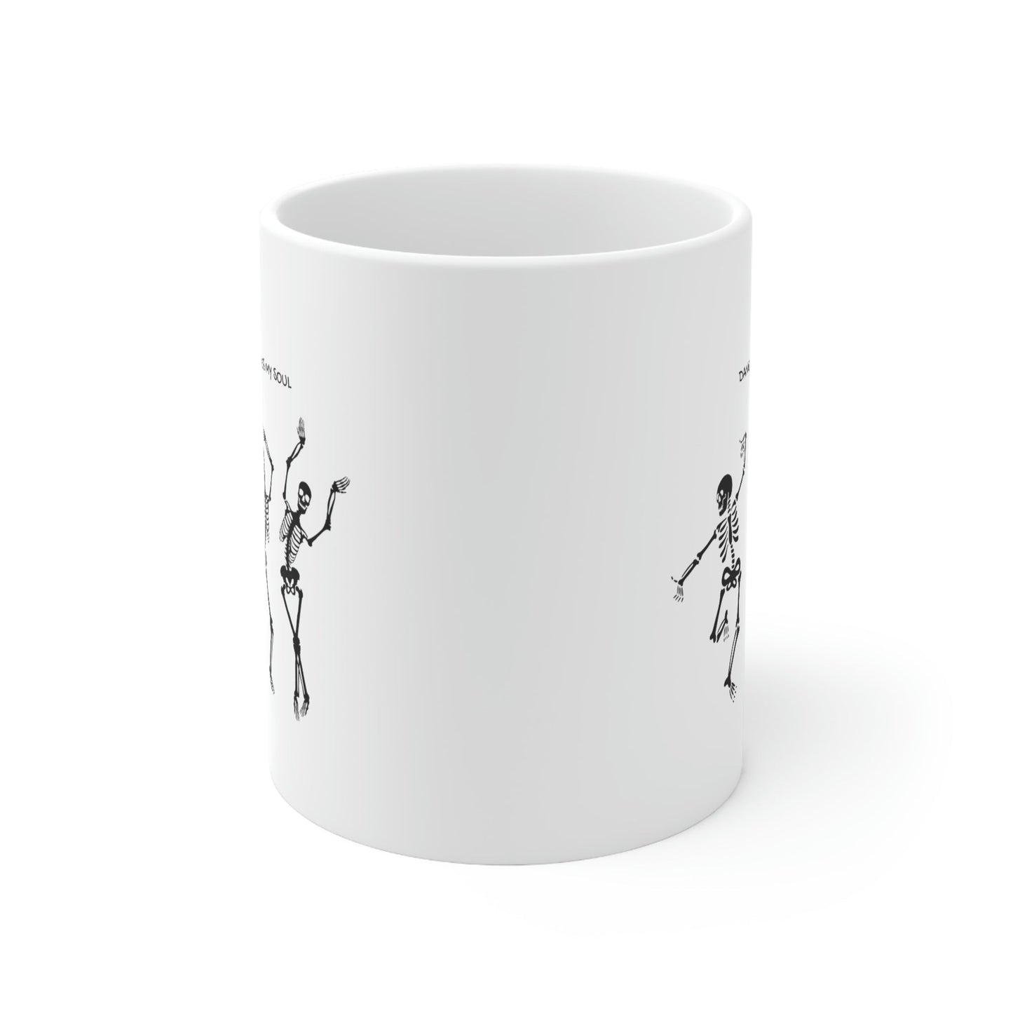 Skeletons Dancing Mug