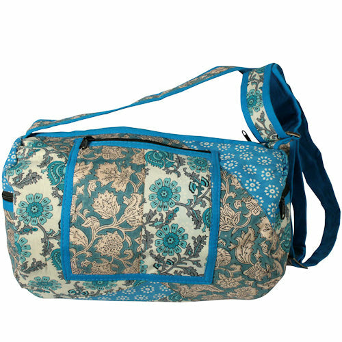 Round Patchwork Sports Bag