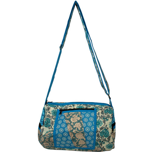 Round Patchwork Sports Bag