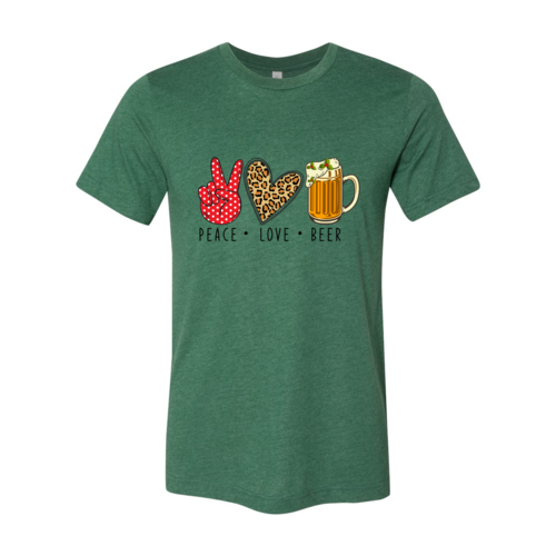 Peace Love Beer Shirt