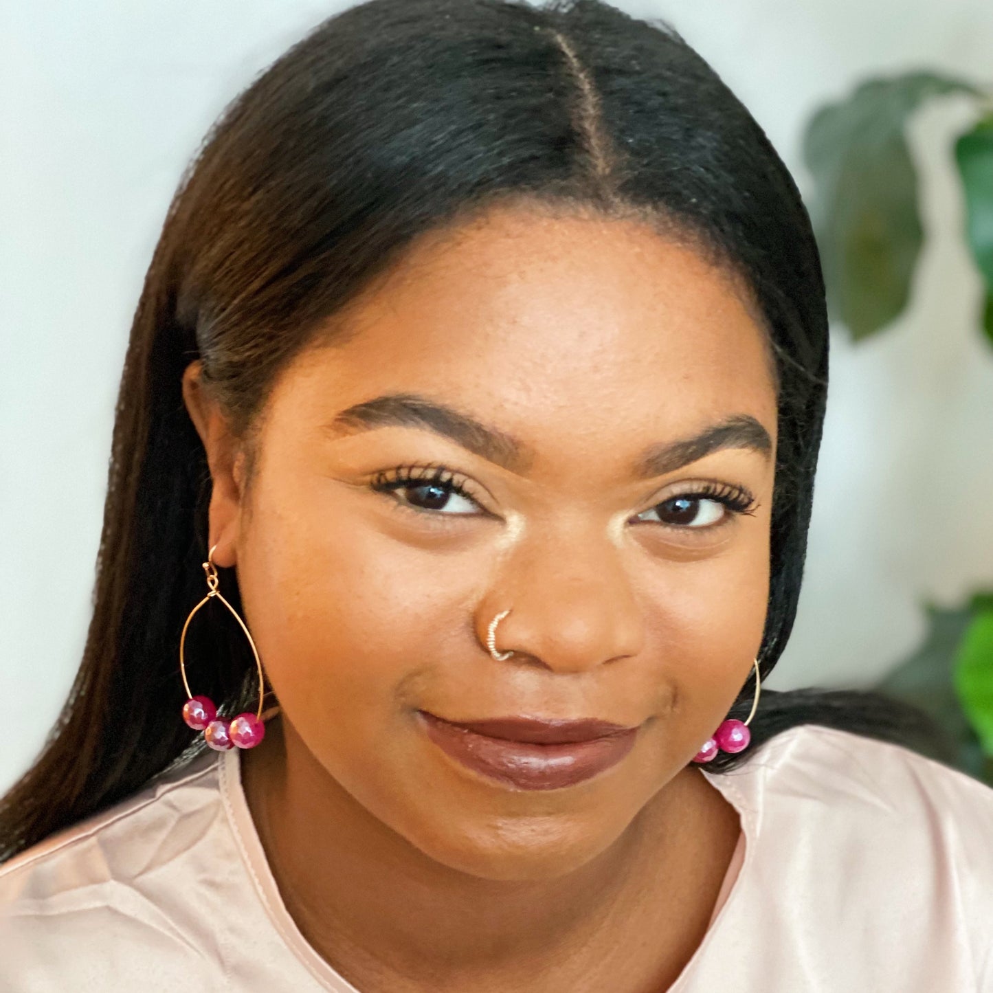 Teardrop Wire Earrings