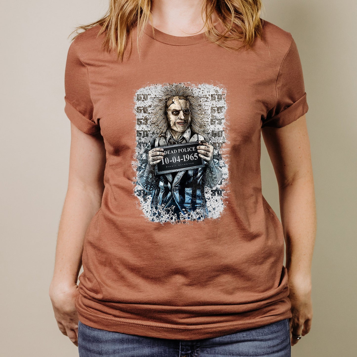 Beetlejuice Mugshot Unisex T-shirt