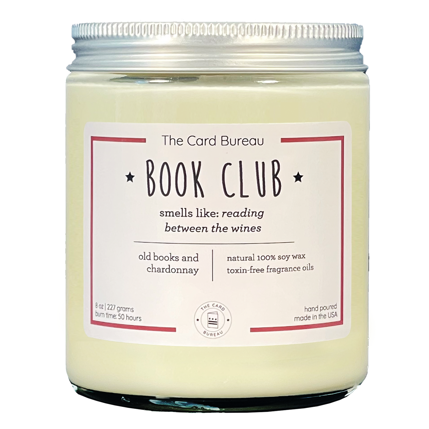 Book Club Candle