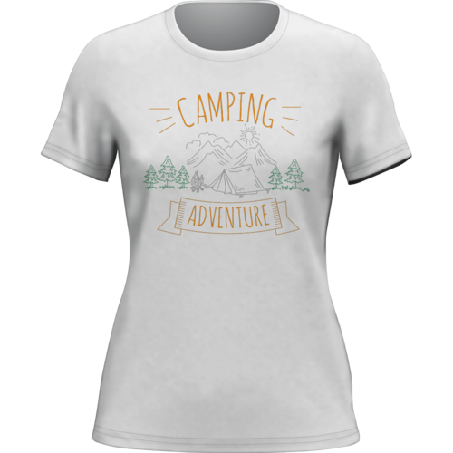 Camping Adventure T-Shirt for Women