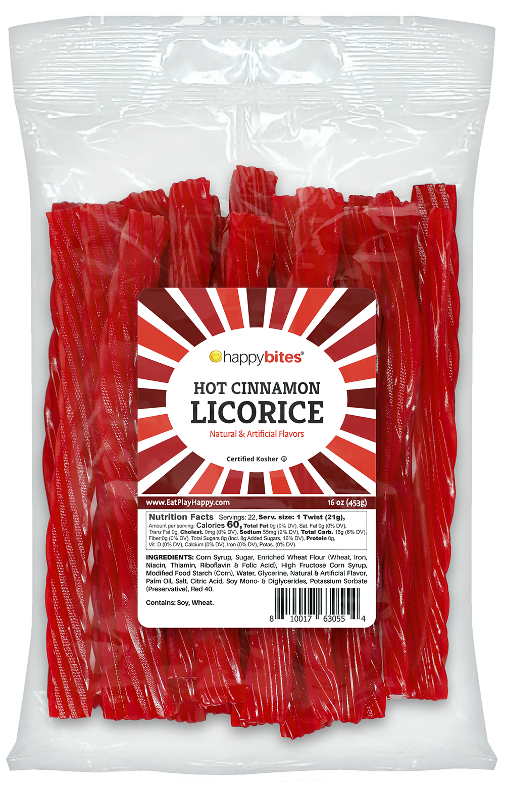 Sweet Roots Hot Cinnamon Licorice (16 oz)