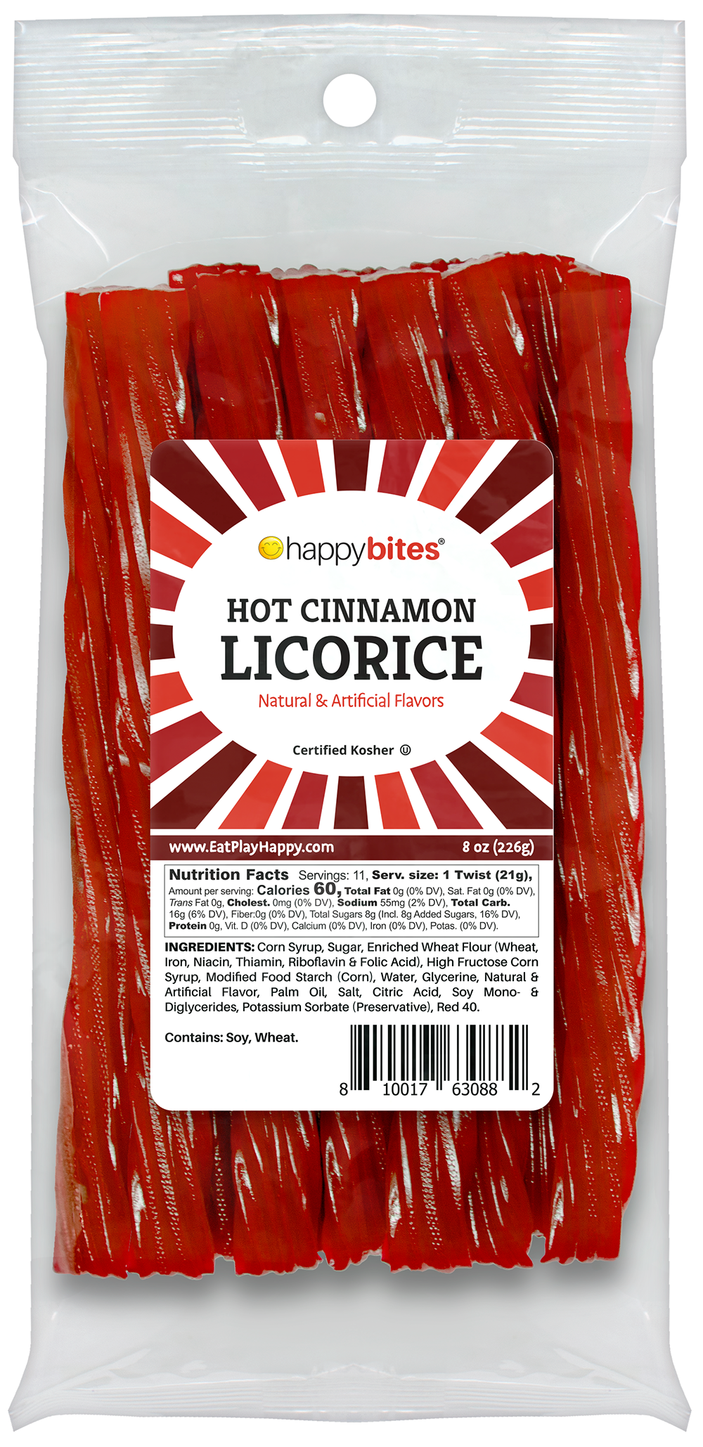 Sweet Roots Hot Cinnamon Licorice (16 oz)