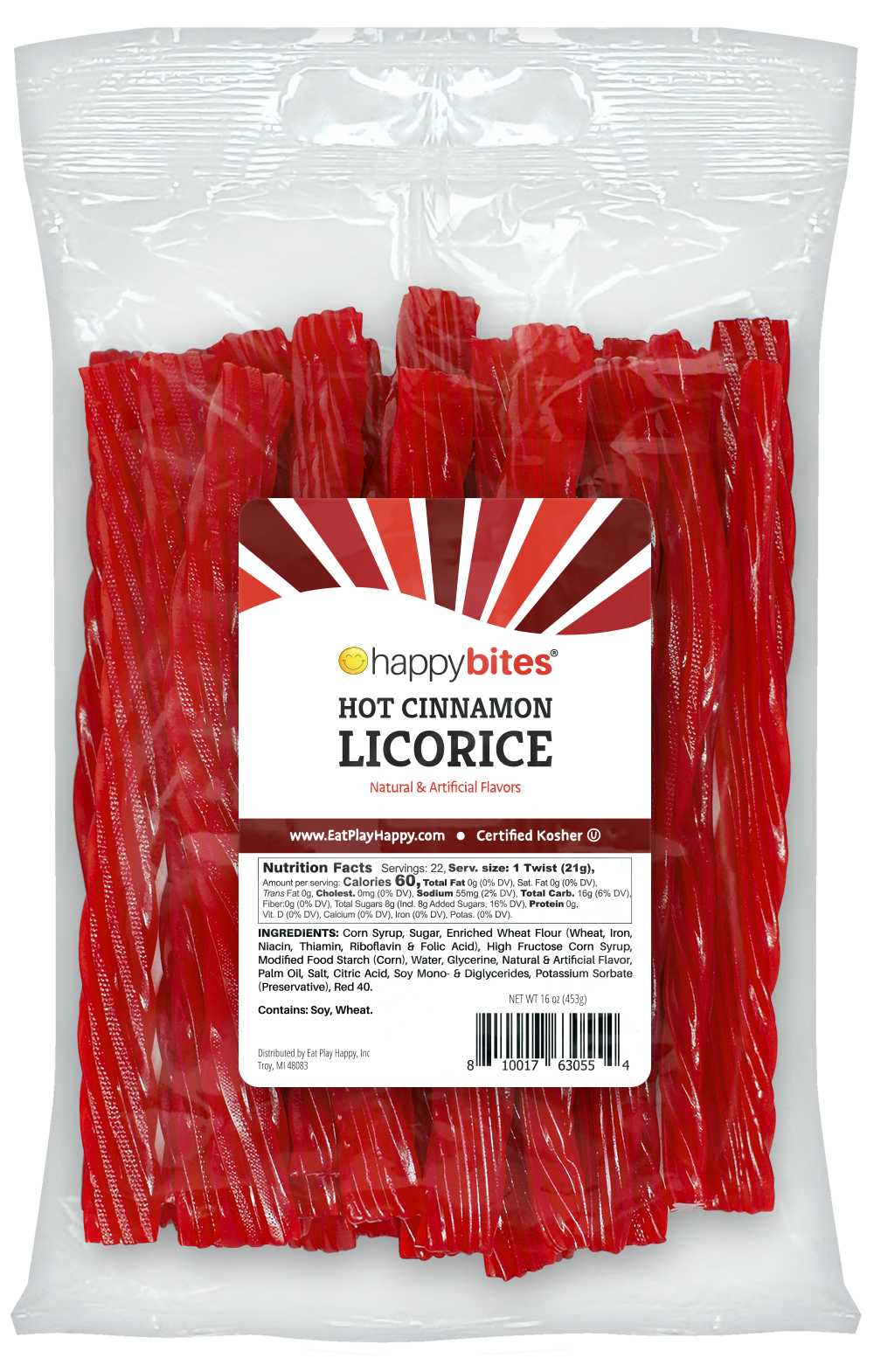 Sweet Roots Hot Cinnamon Licorice (16 oz)