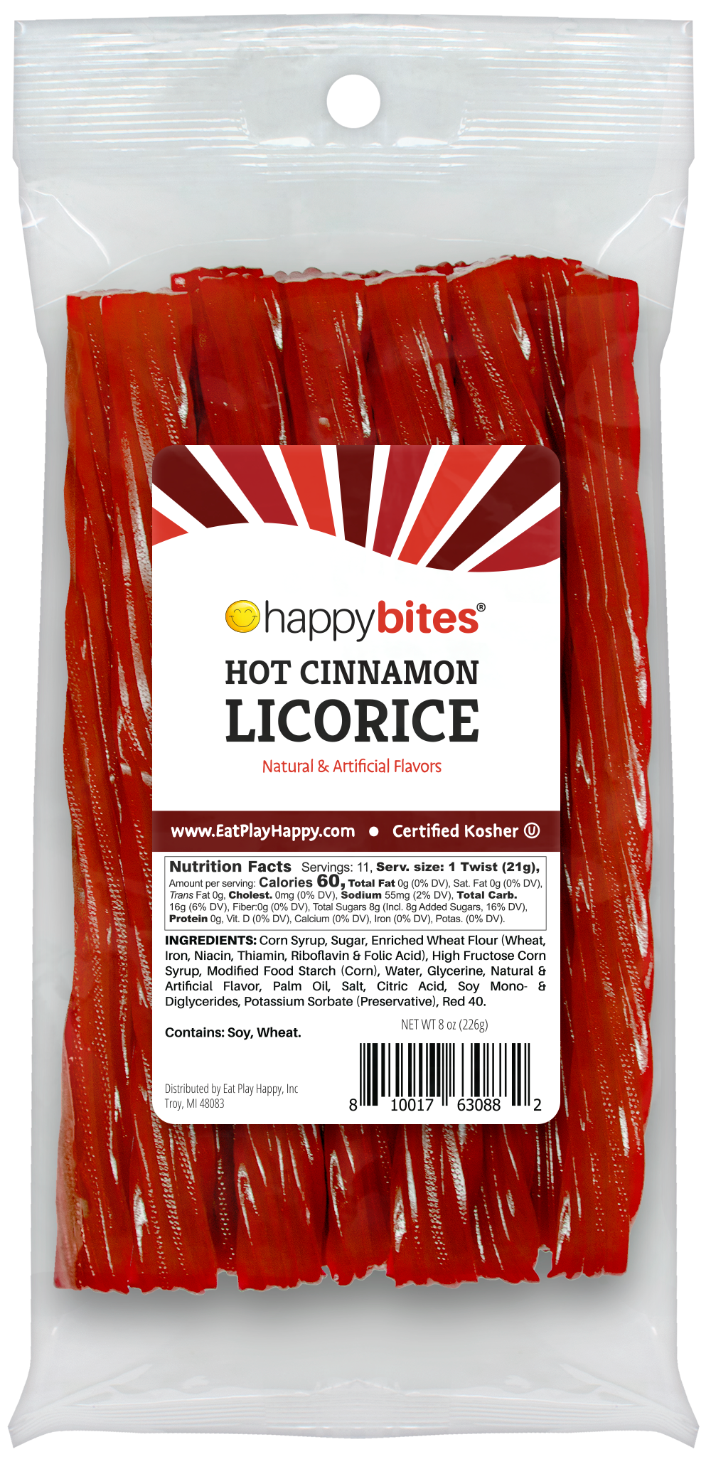 Sweet Roots Hot Cinnamon Licorice (16 oz)