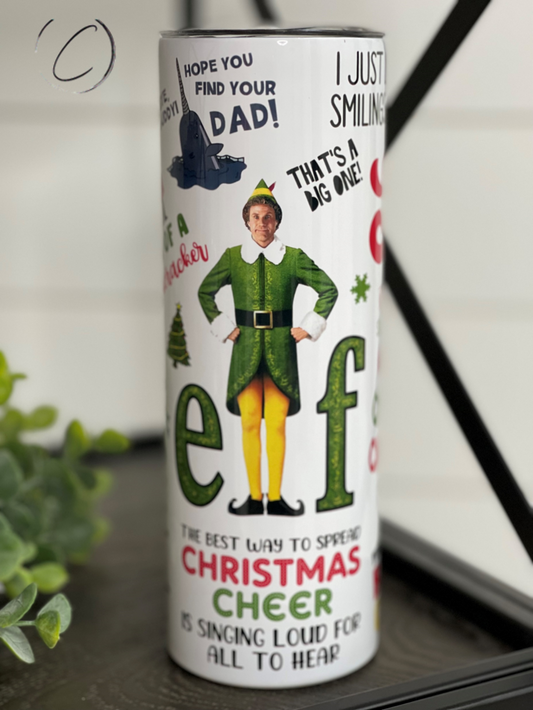 Elf 20oz Skinny Tumbler