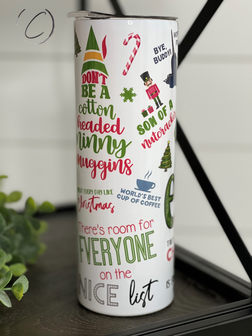 Elf 20oz Skinny Tumbler