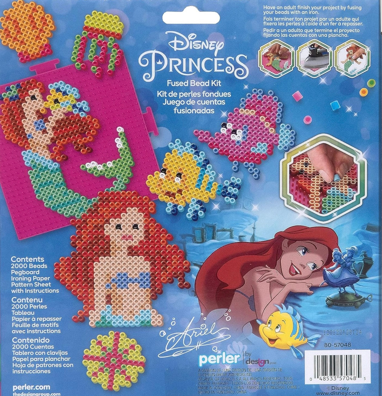 Disney's The Little Mermaid Fused Bead Craft Activity Kit