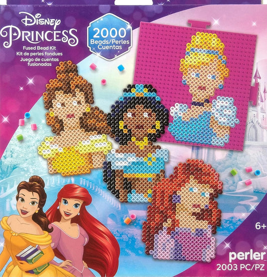 Perler Disney Princesses Fused Bead Craft Activity Kit