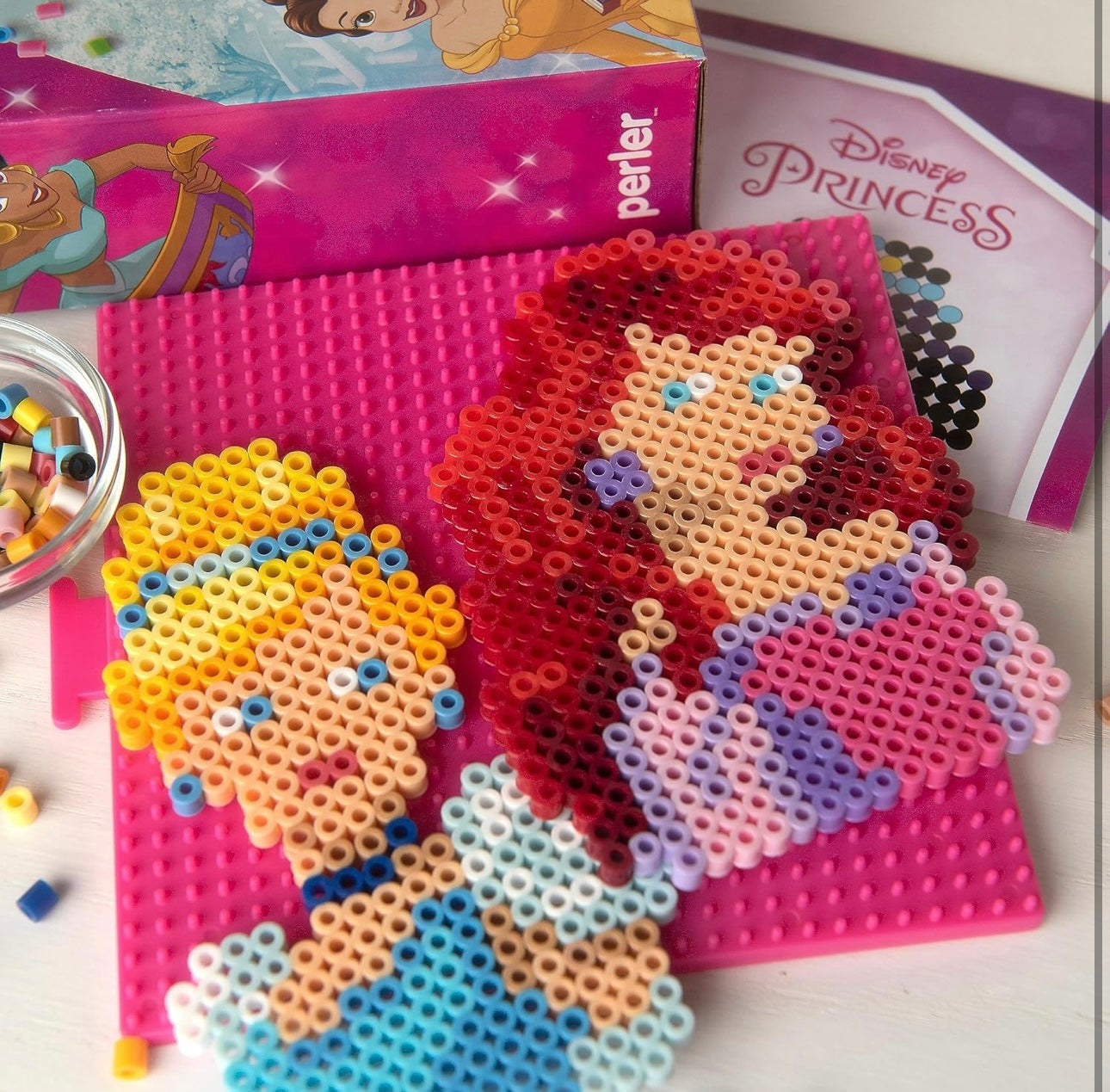 Perler Disney Princesses Fused Bead Craft Activity Kit