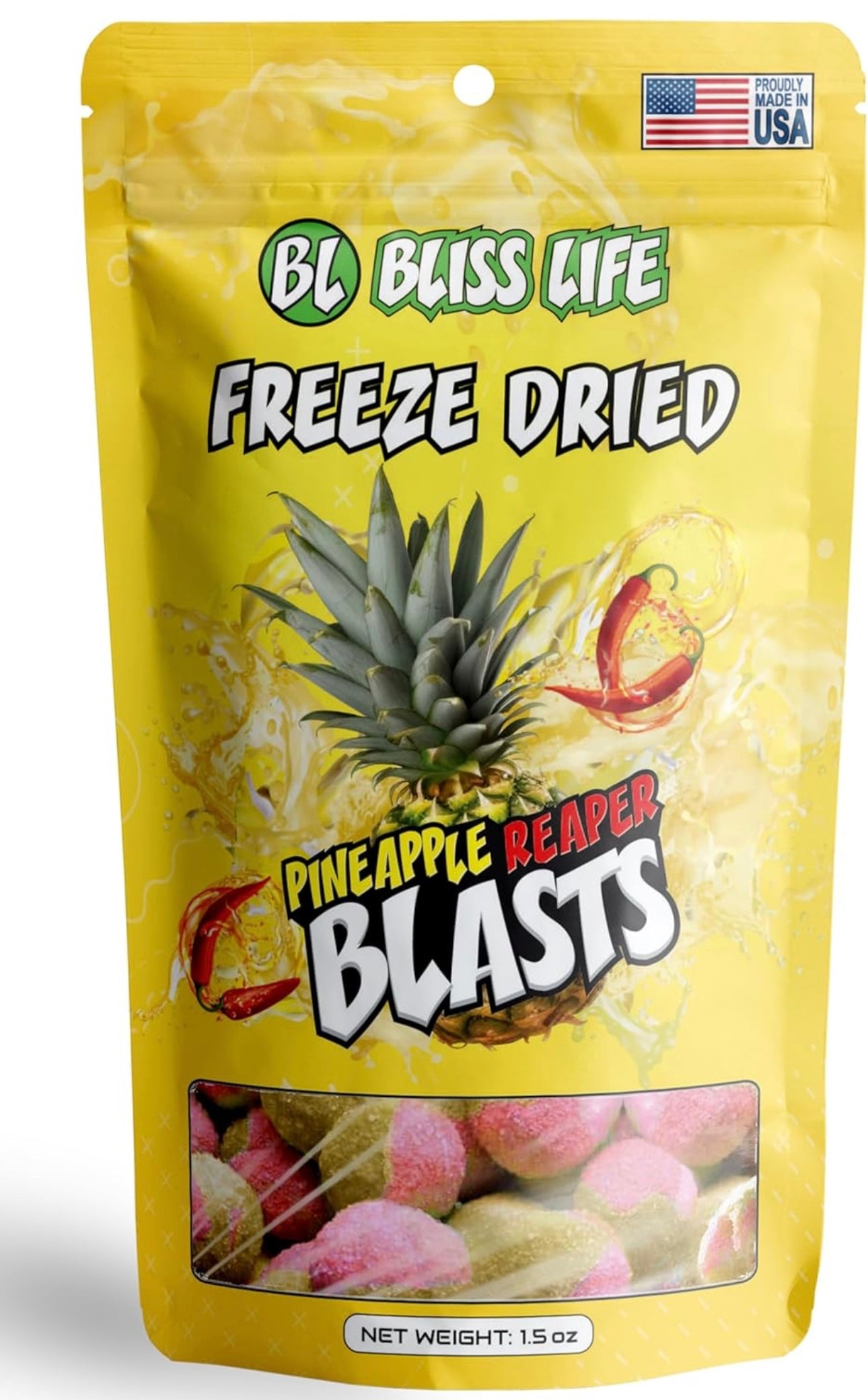 Bliss Life Freeze Dried Pineapple Reaper Blasts