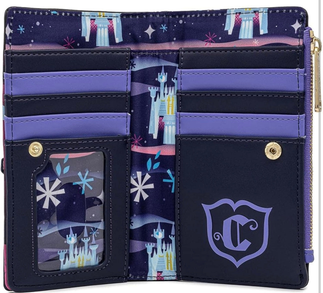 Loungefly Disney Cinderella Castle Series Flap Wallet