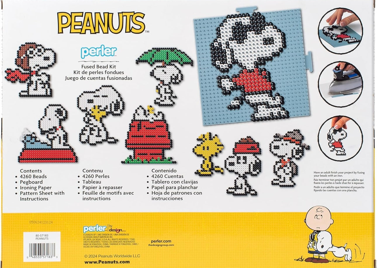 Peanuts Fused Bead Deluxe Box Kit