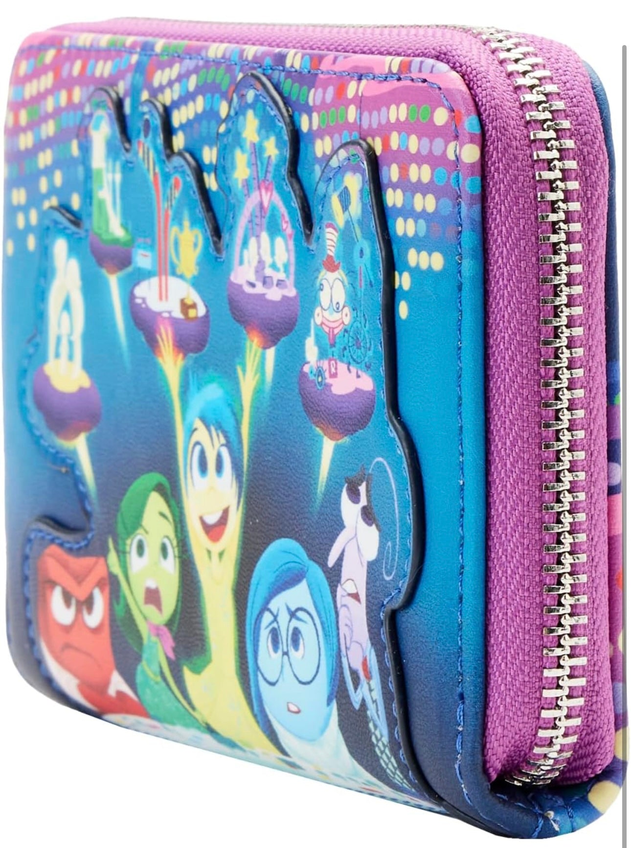 Loungefly DISNEY PIXAR INSIDE OUT CONTROL PANEL ZIP AROUND WALLET