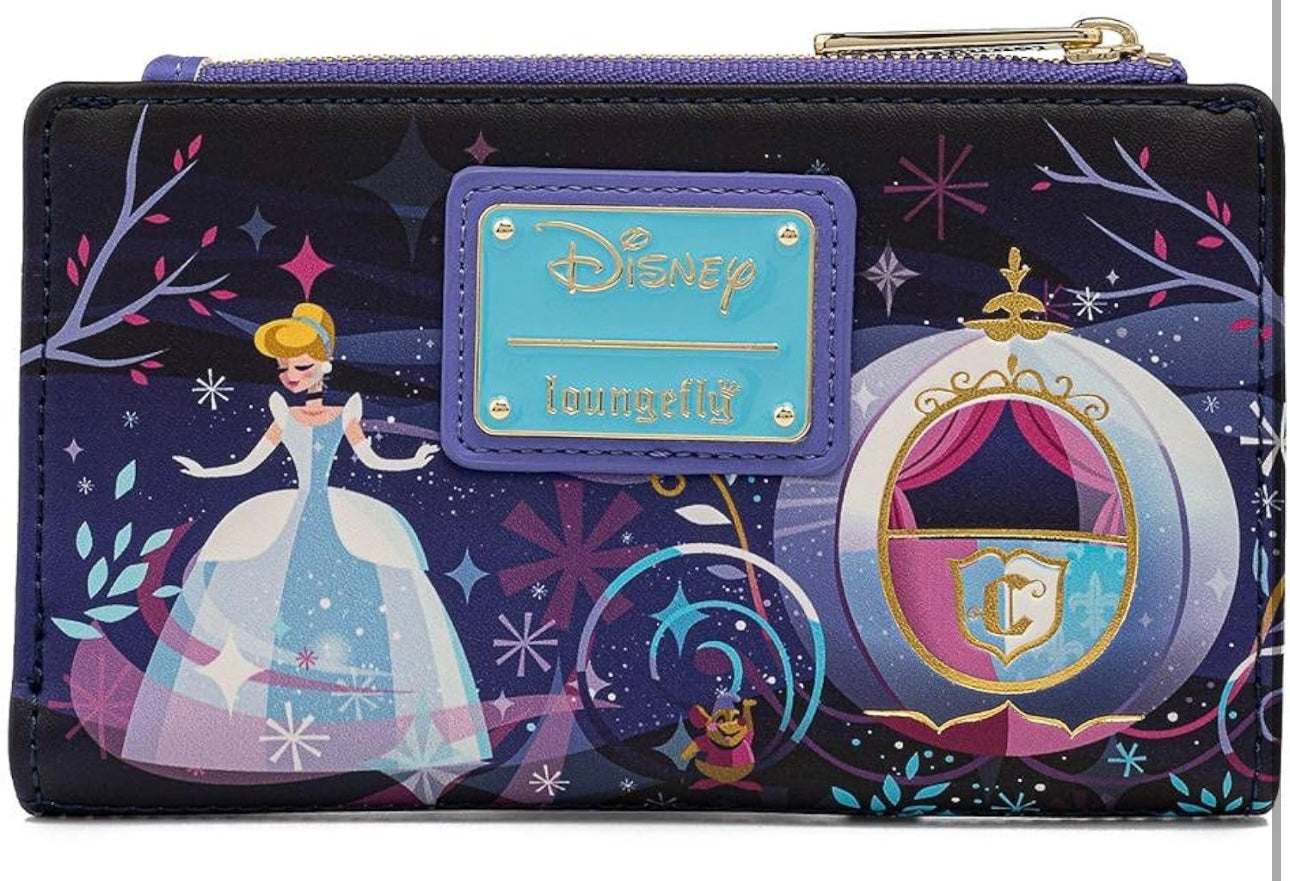 Loungefly Disney Cinderella Castle Series Flap Wallet