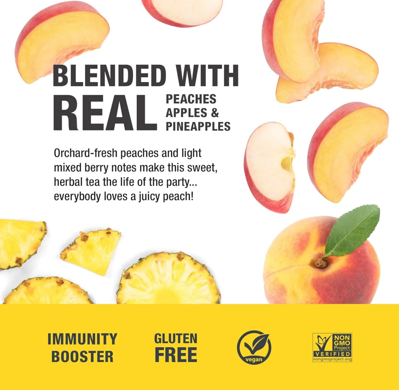 Tiesta Tea Immunity Peach Party Loose Tea