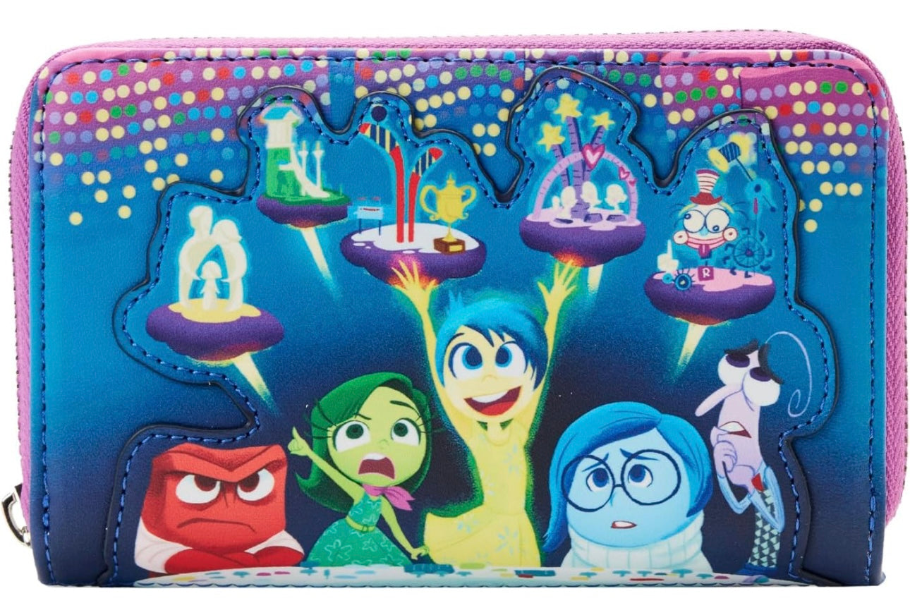 Loungefly DISNEY PIXAR INSIDE OUT CONTROL PANEL ZIP AROUND WALLET